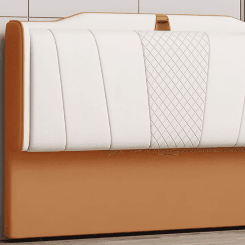 Modish Style Panel Headboard in Pine Wood with No Distressing, Rectangle Shape for Queen/Full/Twin XL Bed, Featuring Sponge Upholstery and Standard Height - image 11