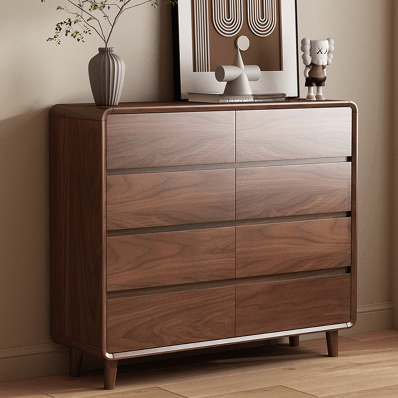 Cocoa Casual Rubberwood Double Dresser/Lingerie Chest with 6/9/5 Drawers Horizontal/Vertical - image 3