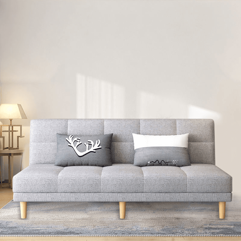 Tear Resistant Sofa Couch/Loveseat with Cotton Upholstery in Grey/Eggplant/Cerulean - image 6