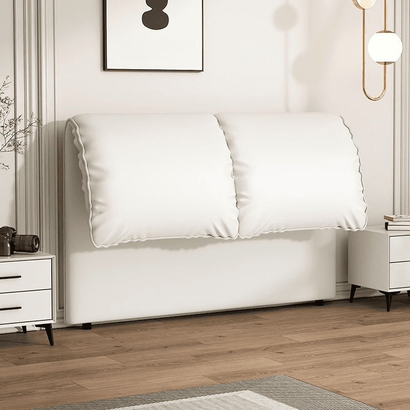 Modern Simple Style Panel Headboard in Natural Wood with No Distressing, Rectangle Shape for King/Queen/Full Bed, Featuring Sponge Upholstery and Standard Height - image 3