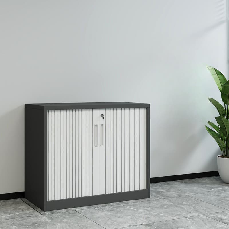 Steel Self-supporting Lockable Accent Cabinet with Sliding Door - image 3