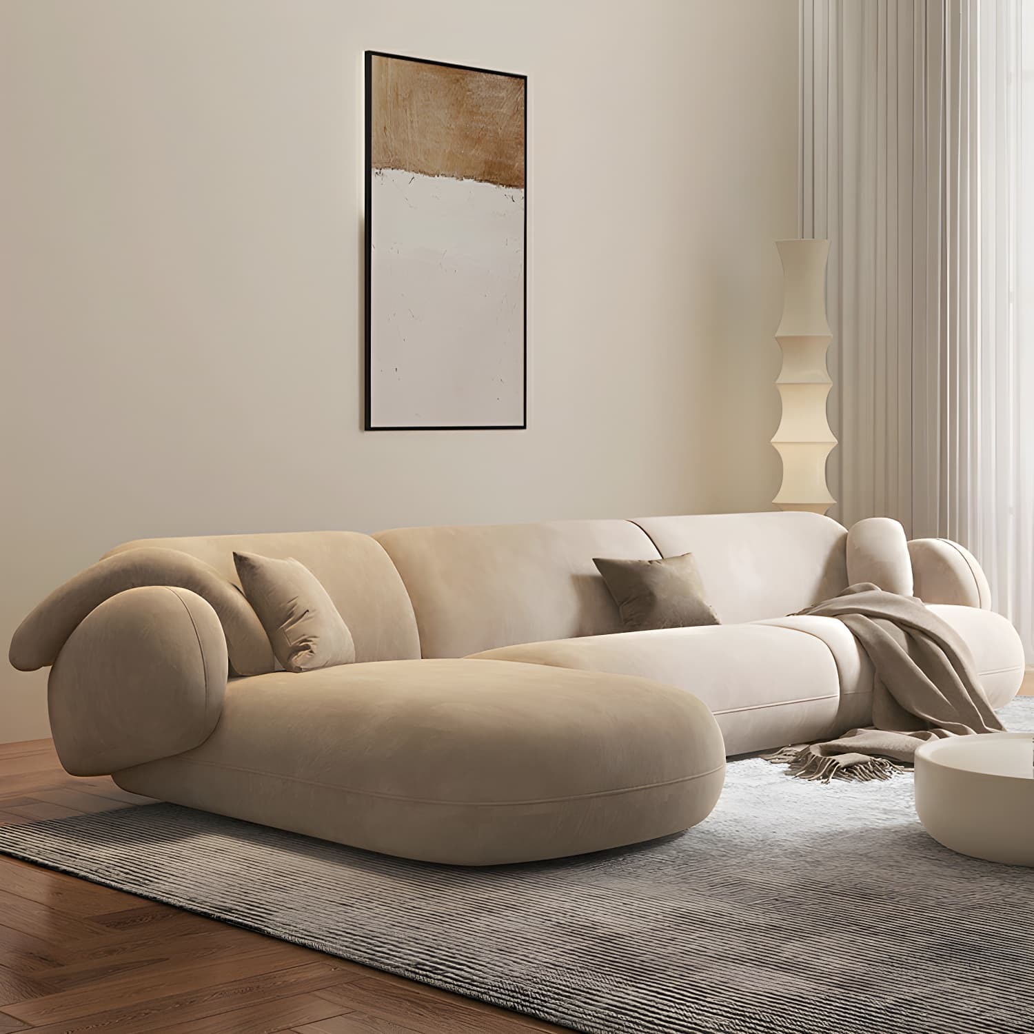 Synthetic Sectionals Sofa Hardly Stone Breath Tide Creek Funny Damn Way House Lore Thunder - image 6