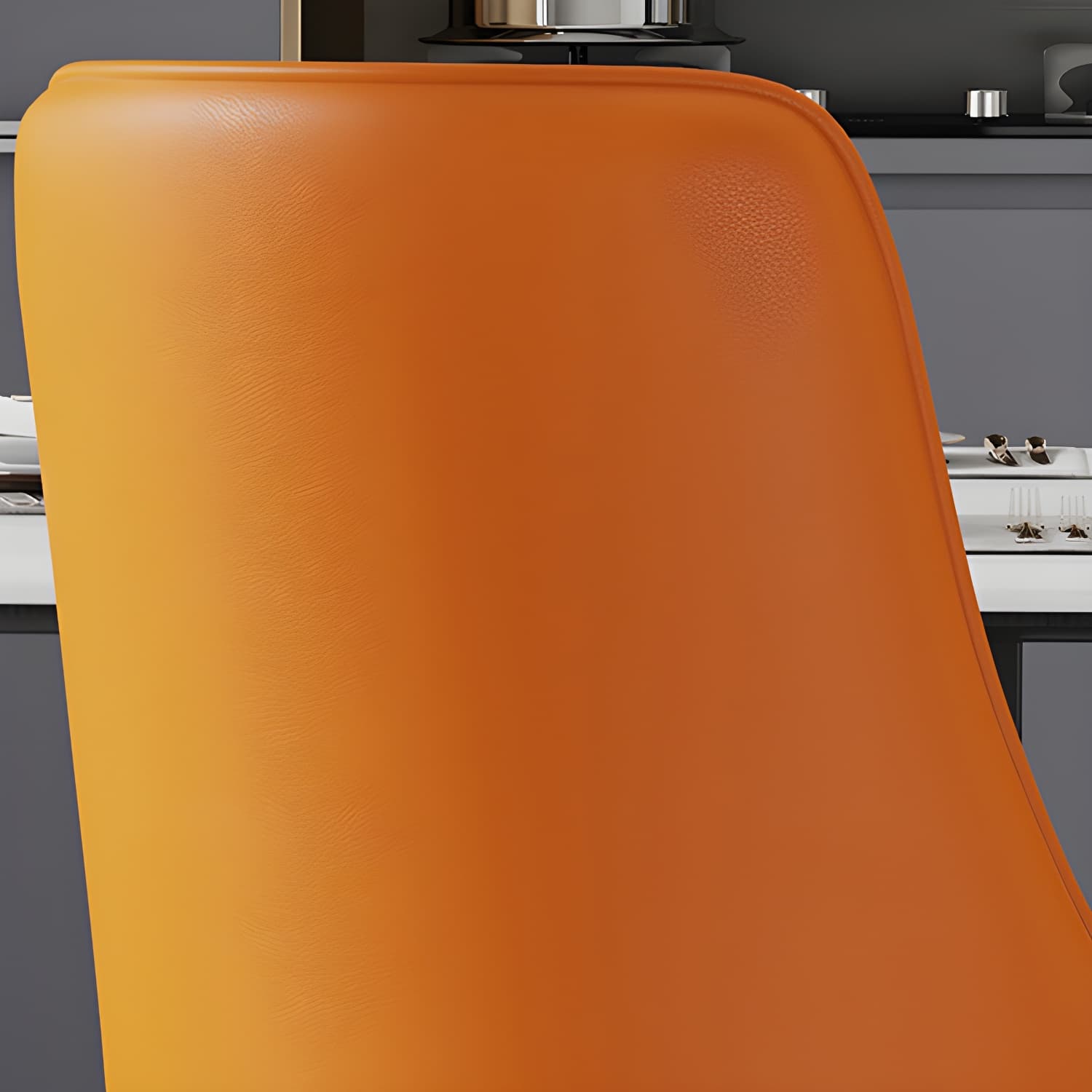 Fabric Dining Chair Modern Parsons Armless Chair for Dining Room - image 17