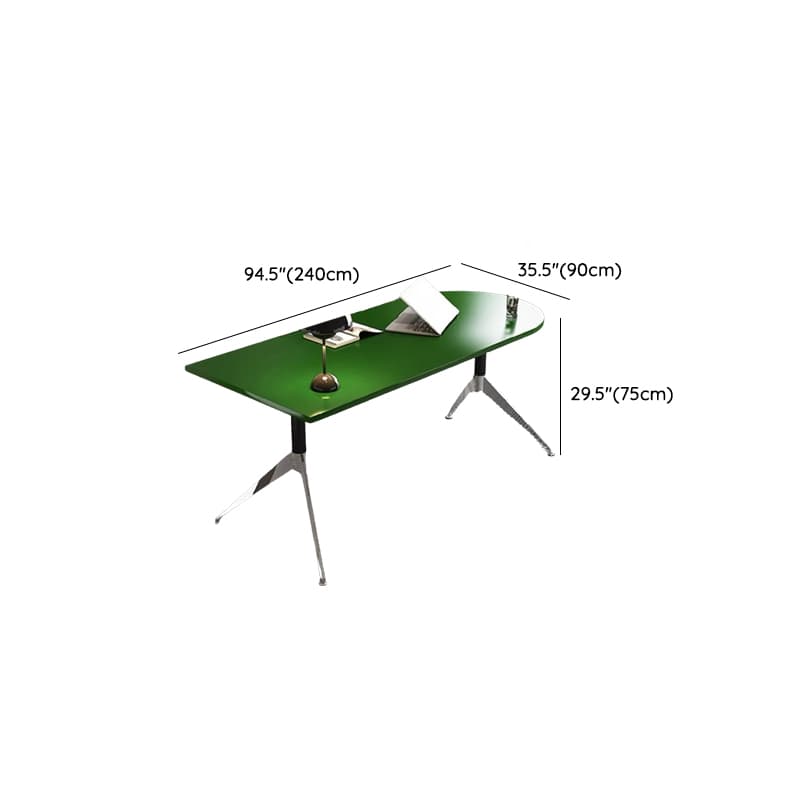 Art Deco Olive Green Reclaimed Wood Table, Standard Height, Fixed Mechanism, Seats 4 or 2 - image 37