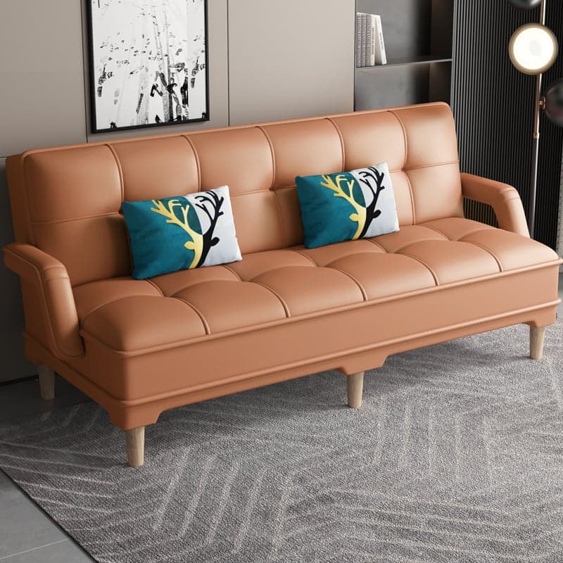 Tear Resistant Standard Sofa in Gray/Light Blue/Amber Color with Arm - image 6