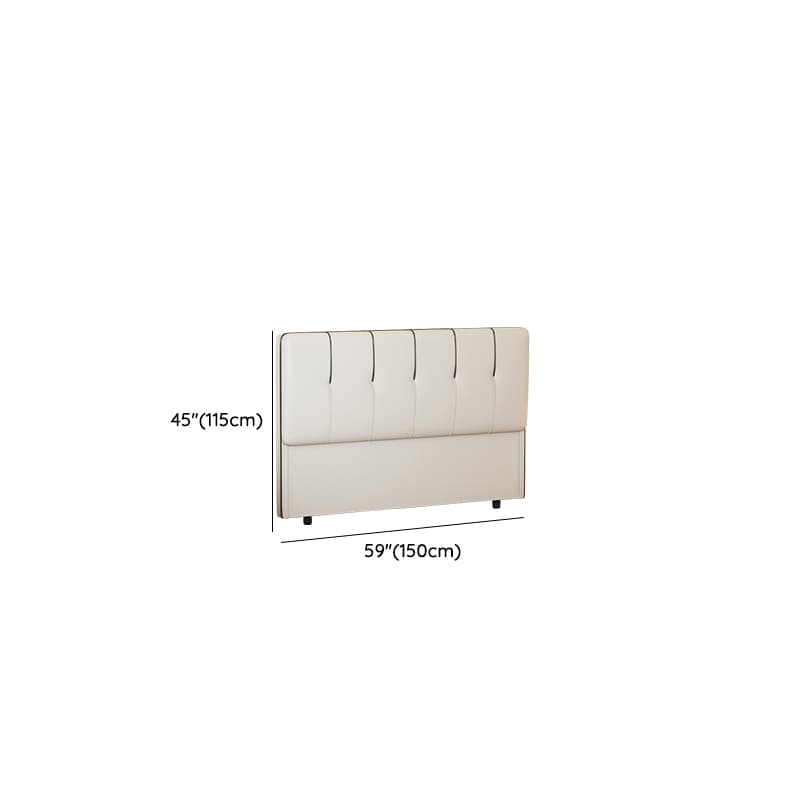 Modish No Distressing Button-tufted Panel Headboard in Rectangle Shape for King/Queen/Full Bed with Sponge Upholstery Fill and Standard Height - image 19