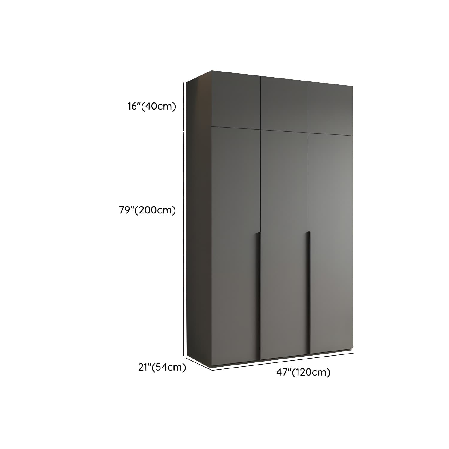 Modern Light Gray Wardrobe Closet Timber Soft Close Drawer Soft Close Door Interior Shelves - image 16