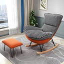 Upholstery Color Orange Houndstooth