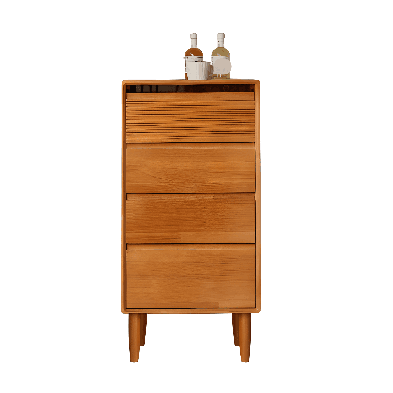 Minimalist Cube Double Dresser in Natural Wood - image 10
