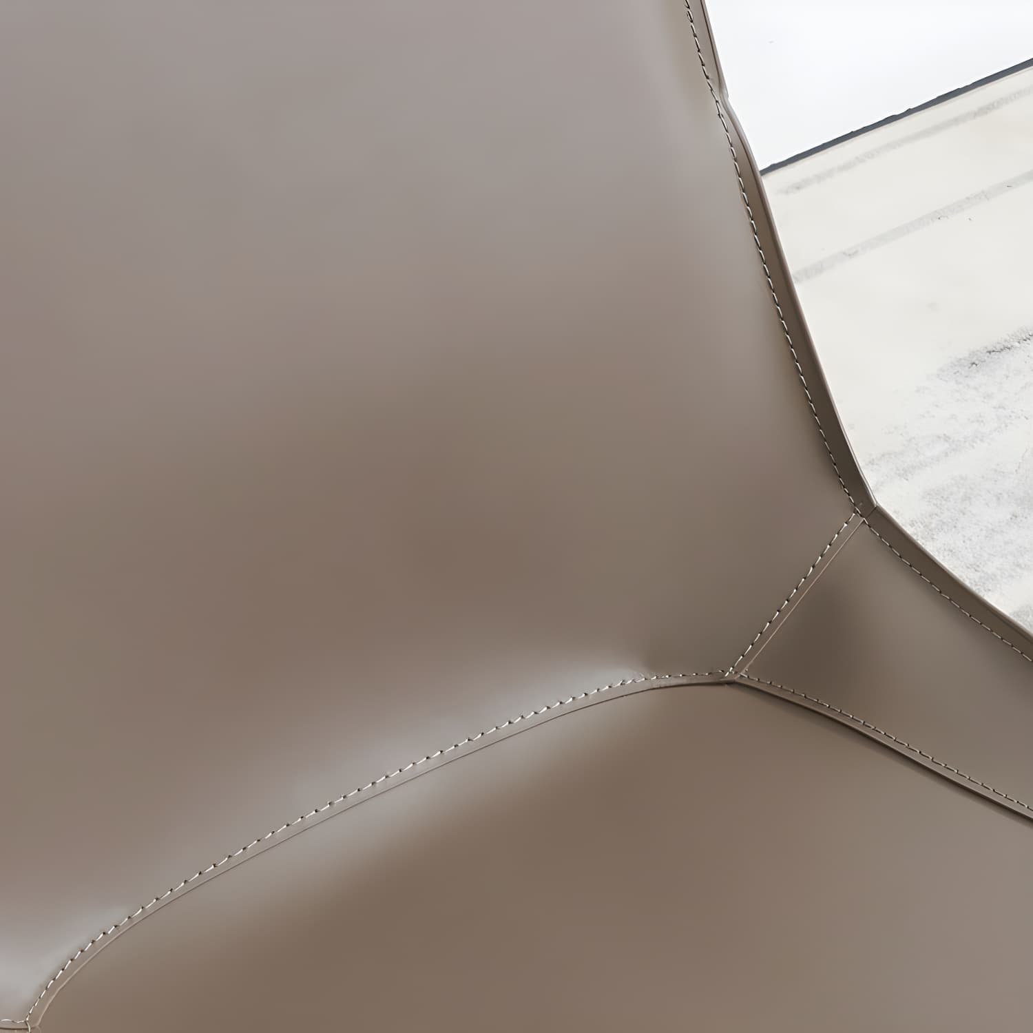 Designer Style Leather Dining Chair Matte Finish Parsons Dining Side Chair - image 15