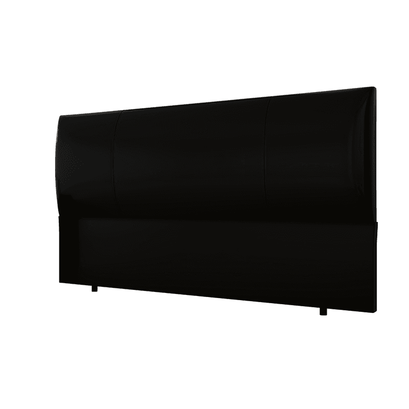 Modish Style Panel Headboard in Pine Wood with No Distressing, Rectangle Shape for King/Queen/Full Bed, Featuring Sponge Upholstery Fill and Standard Height