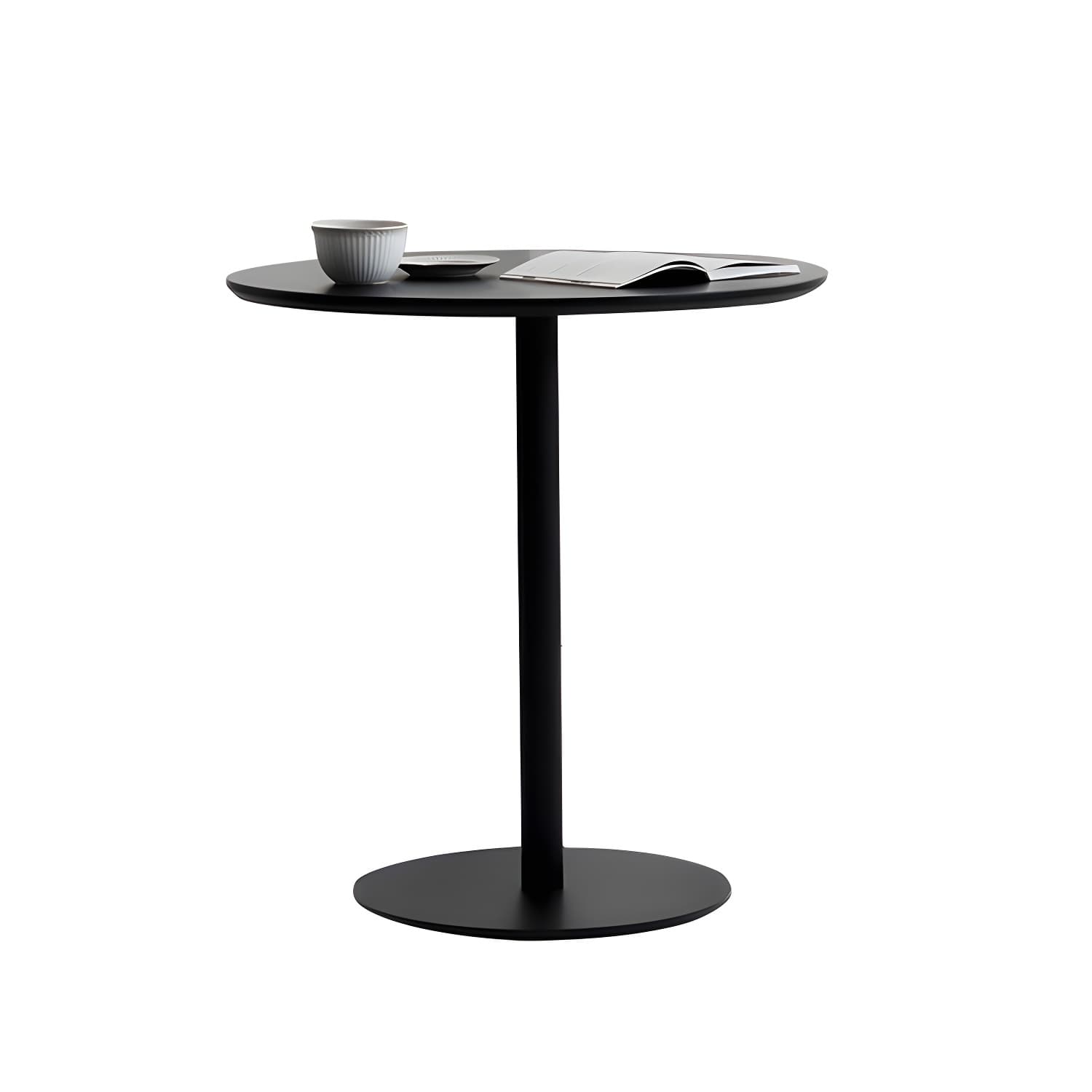 Metal Contemporary Round Dining Table Pedestal Base Dining Table for Kitchen - image 10