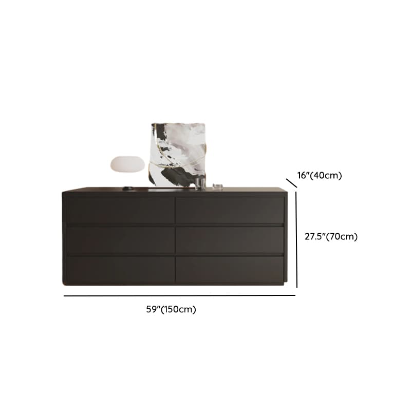 Modern Simple Style Console Dresser/Bachelor Chest Composite Wood with 3 Tiers - image 14