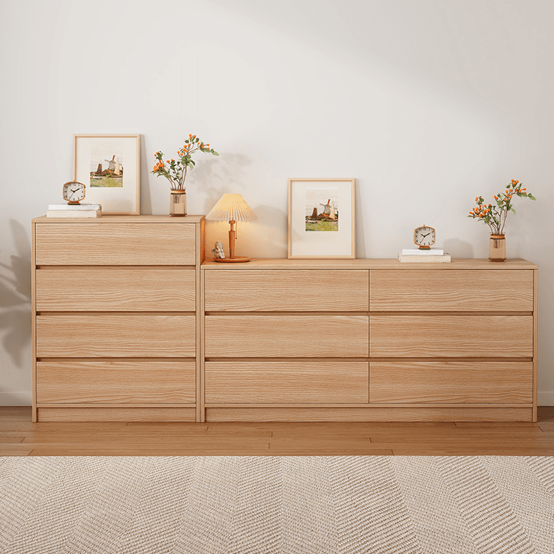 Natural Simple Cube for Parlor Console Dresser/Bachelor Chest/Lingerie Chest