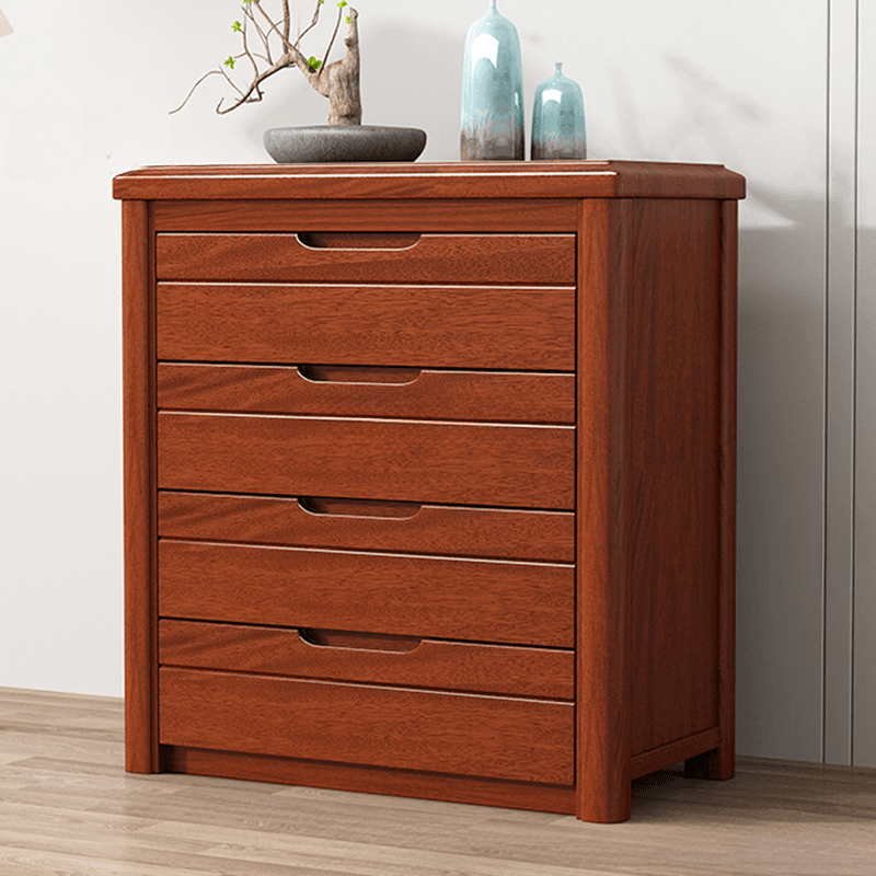 Trendy Walnut Wood Lingerie Chest/Double Dresser with 5/4/6 Drawers in Vertical/Horizontal Orientation - image 4