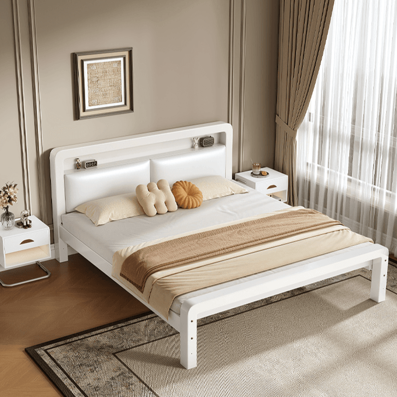 Solid Color Iron Storage Bed for Living Room - image 7
