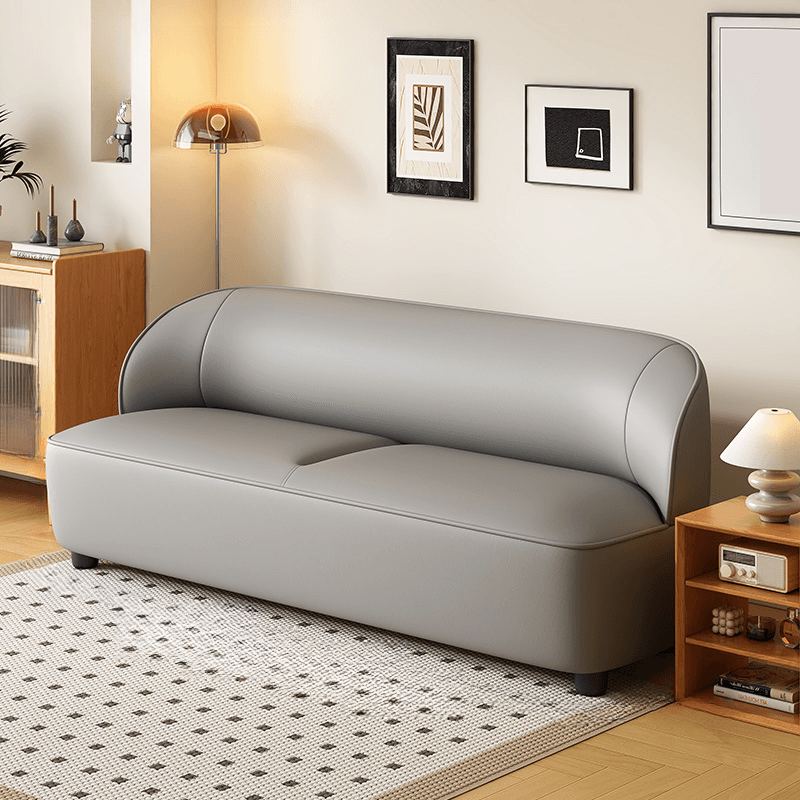 Modish Solid Color Scratch-durable Standard Sofa in Rose/Light Green/Tangerine Color for 2/4 Person/for 3 - image 11