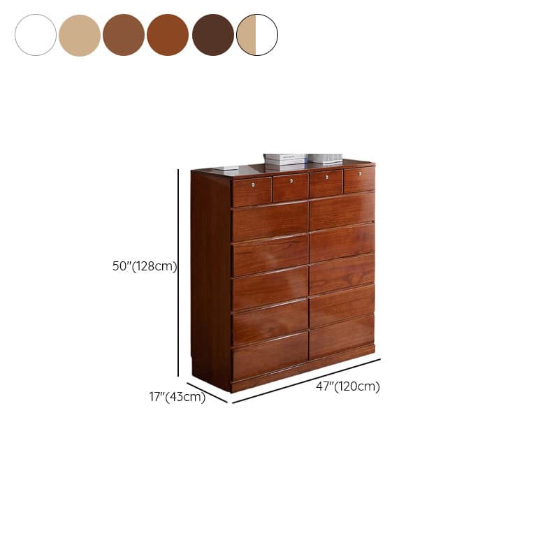Trendy Timber Double Dresser with 7/6/8 Drawers in Horizontal/Vertical Orientation - image 16