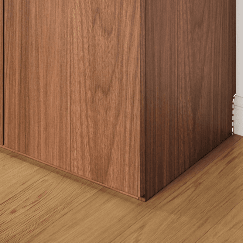 Acorn Minimalist Laminate Wardrobe Closet with 3-Drawer/6-Drawer, Soft Close Door, Interior Shelves, and Clothing Rod - image 4
