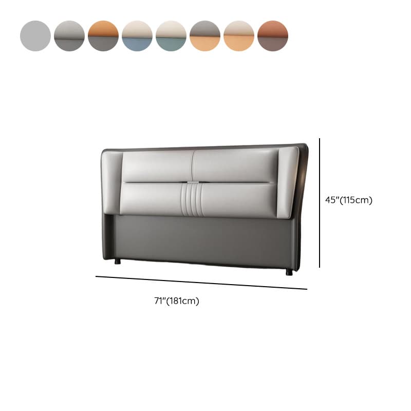 Modish Wingback Headboard in Timber with No Distressing, Rectangle Shape for Queen/Full Bed, Featuring Sponge Upholstery and Standard Height - image 13