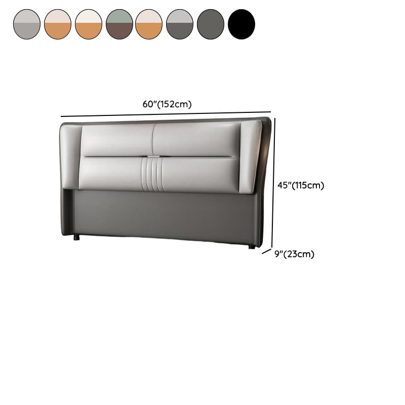 Trendy Panel Headboard in Natural Wood with No Distressing, Rectangle Shape for Twin XL/Full/Queen Bed, Featuring Sponge Upholstery and Standard Height - image 15