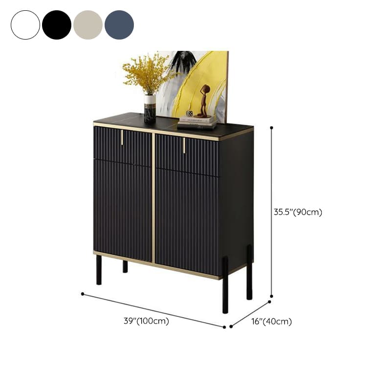 Art Deco Parlor Flooring Buffet Table/Server with Worktop Countertop - image 21