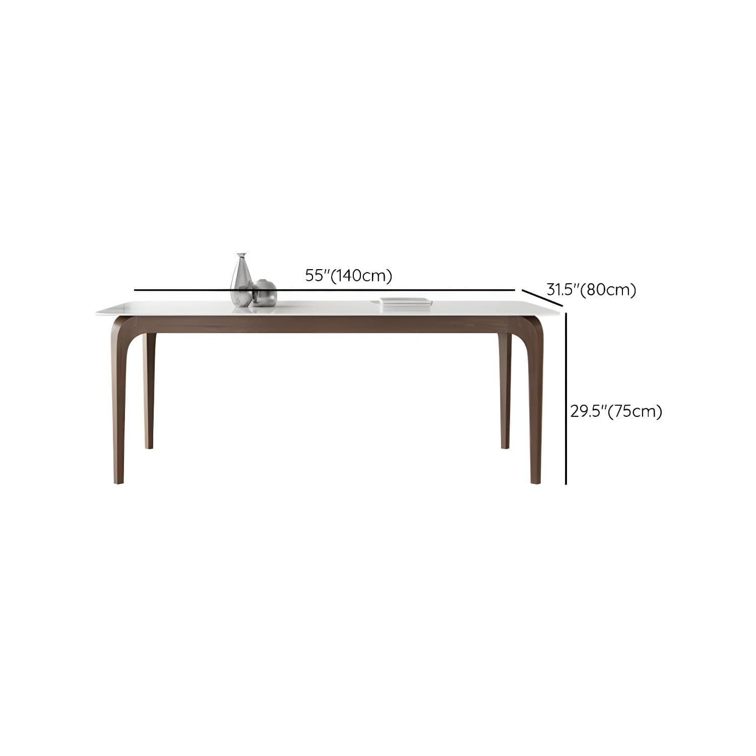 Modern 1/4/5/6/7 Pieces Dining Set Rectangle Stone Dining Table for Kitchen - image 13