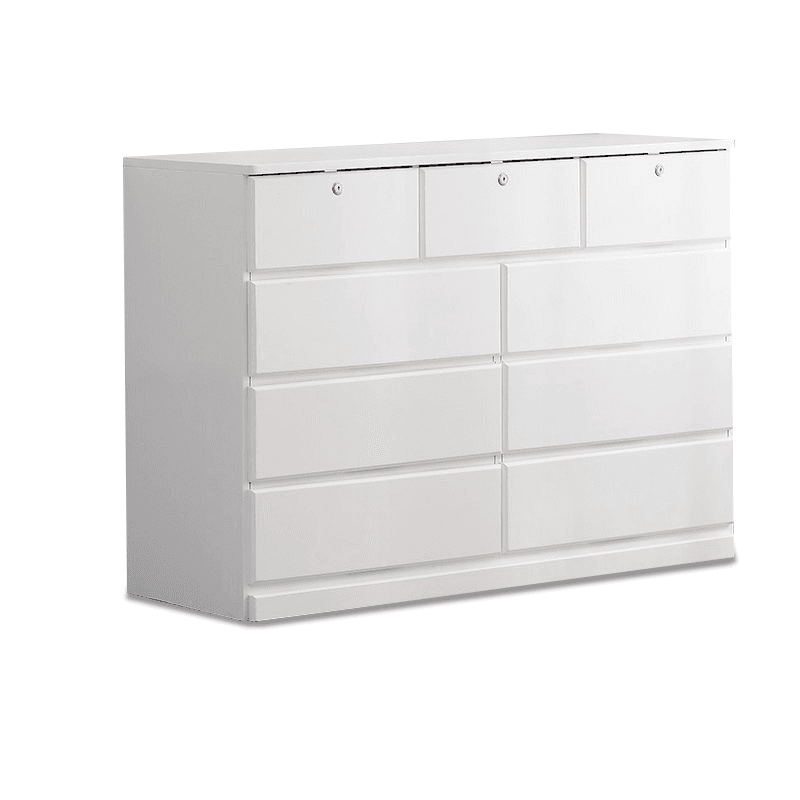 Nordic Cube-Shaped Lacquered Semainier/Console Dresser for Sleeping Room - image 3