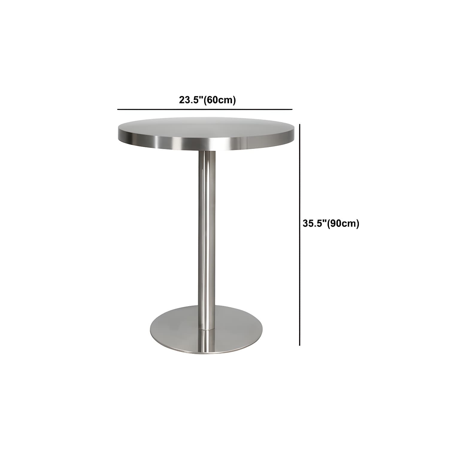 Mid-Century Modern Cocktail Table Pedestal 1 Single Coffee Table - image 23