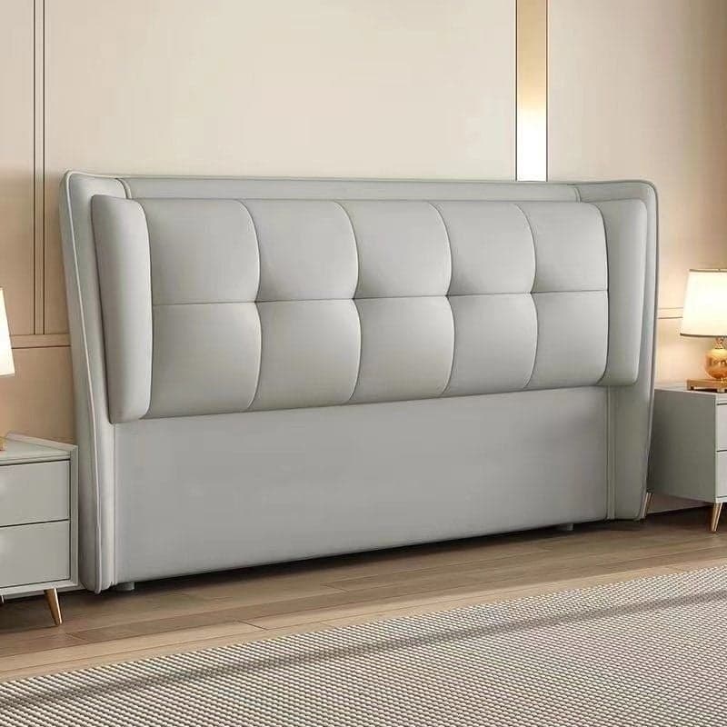 Modern Free-standing Standard King(76"W x 80"L)/Queen(60"W x 80"L)/Full(54"W x 75"L) Wingback No Distressing With Legs in Wood/ Upholstery and Decorative-stitched - image 4