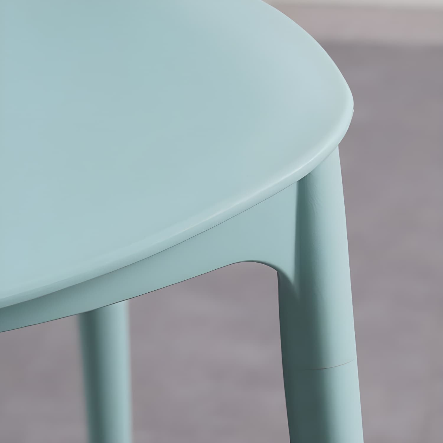 Plastic Indoor-Outdoor Side Chair Armless Stackable Dining Chairs - image 14