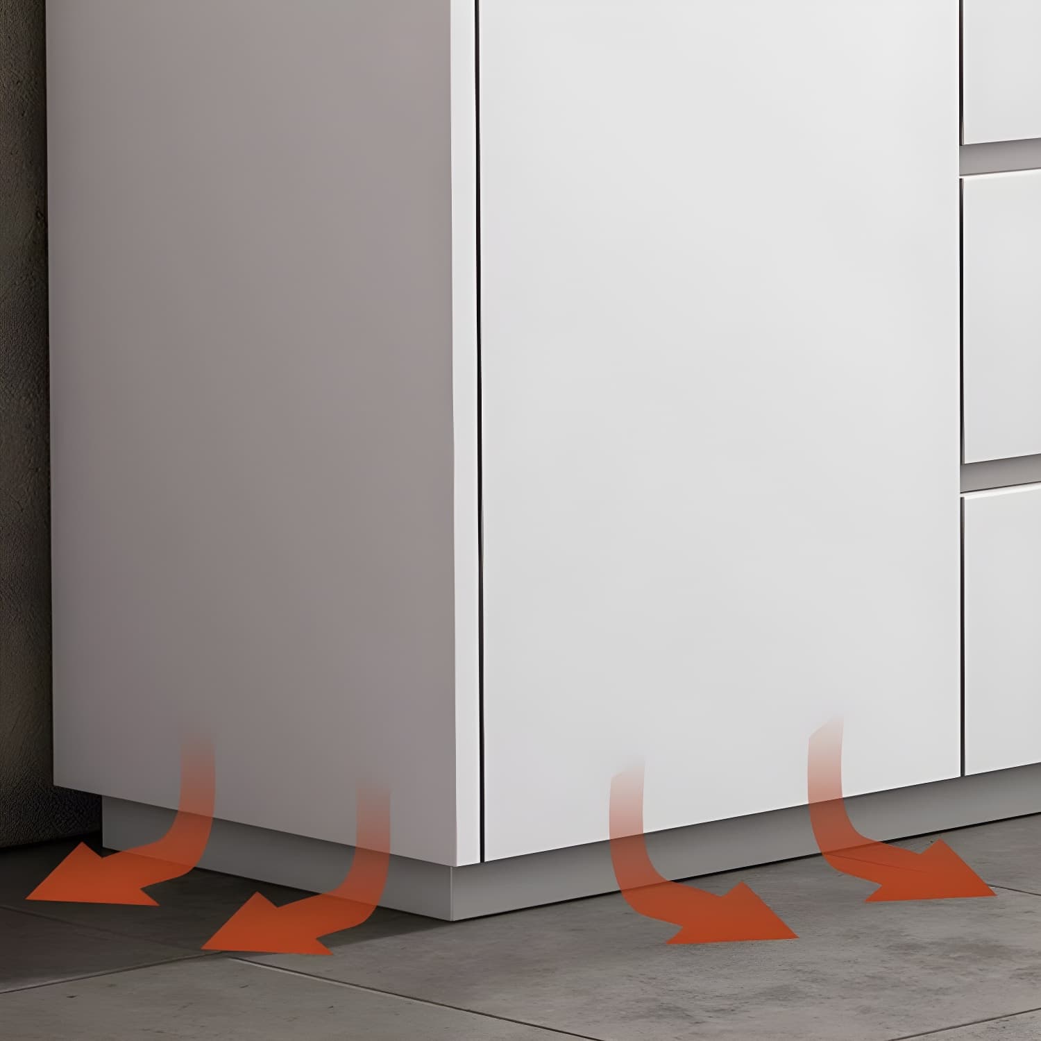 Modern Stone TV Stand with 6 Drawers and 2 Cabinets - Sleek and Stylish Design - image 11