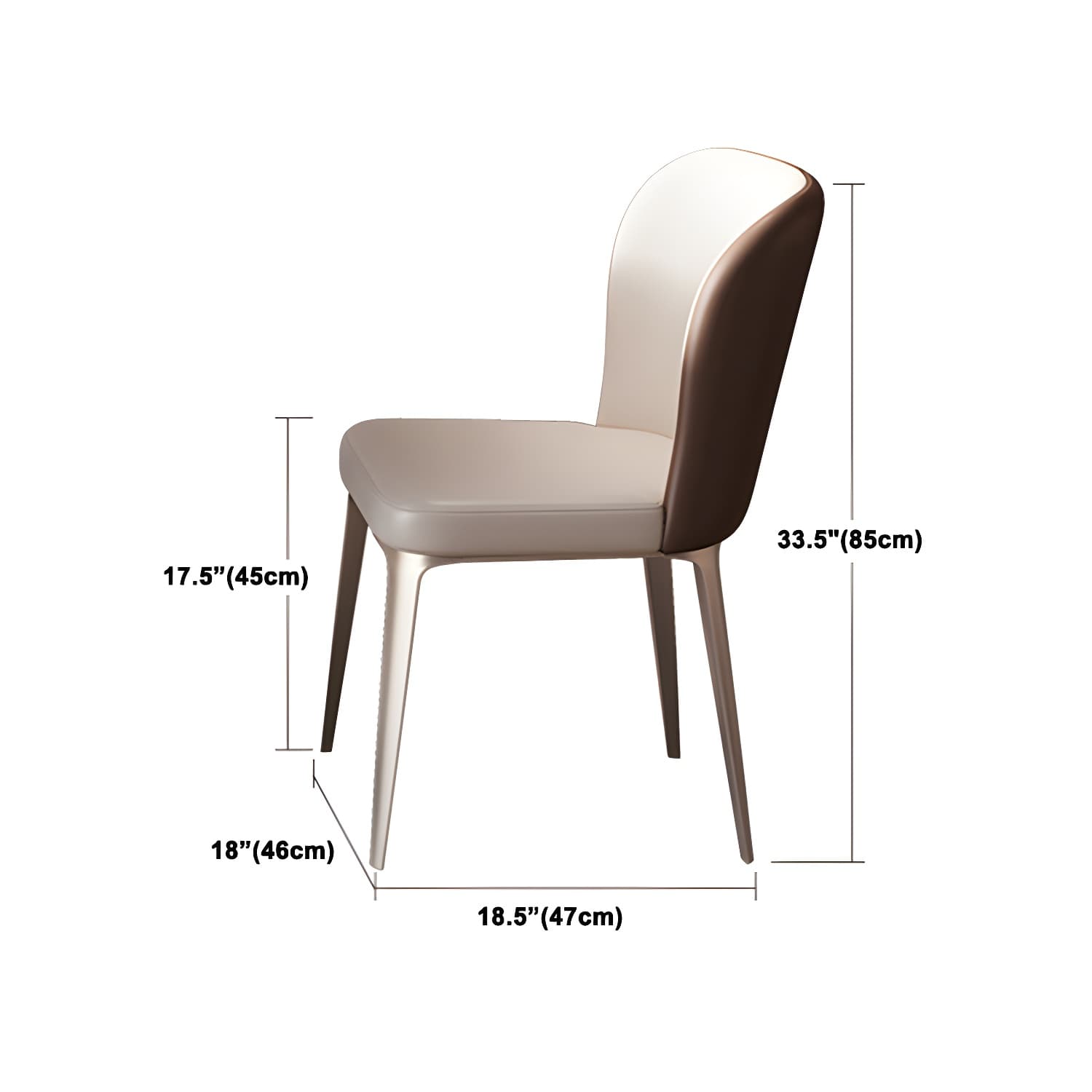 Modern Sintered Stone Top Dining Set Rectangle 1/2/5/7 Pieces Dinette Table Set in Gold - image 10