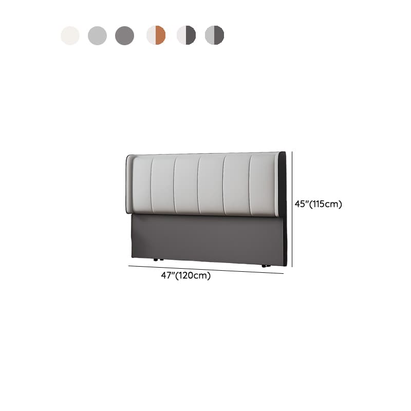 Modish Style Panel Headboard in Timber with No Distressing, Rectangle Shape for Full/Queen/Twin XL Bed, Featuring Sponge Upholstery and Standard Height - image 10