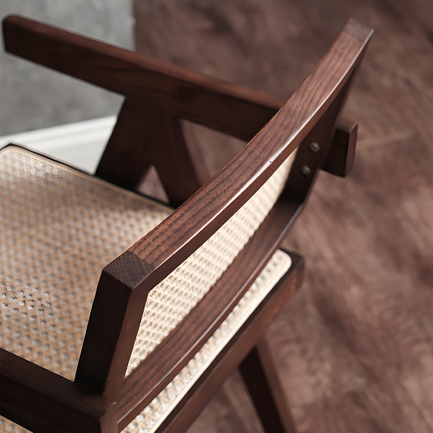 Contemporary Dining Room King Louis Back Solid Wood Dining Chair - image 13