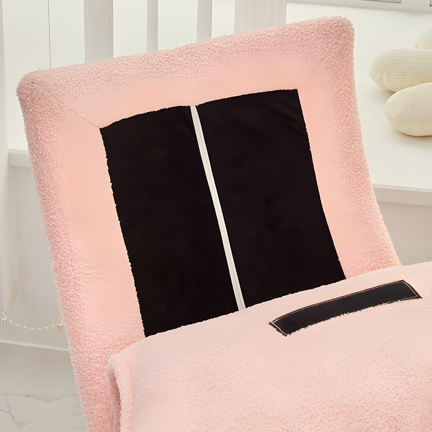 Modern Leather Rocking Chair Removable Cushions Rocker Chair for Drawing Room - image 14