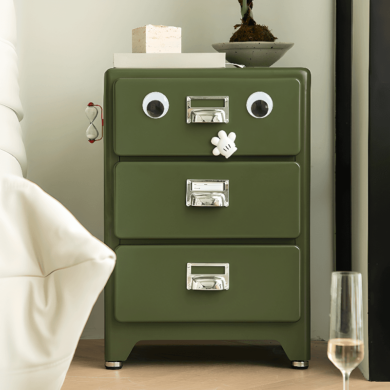 Contemporary Metal Bachelor Chest/Double Dresser with 5/6/3 Drawers in Vertical/Horizontal Orientation - image 12