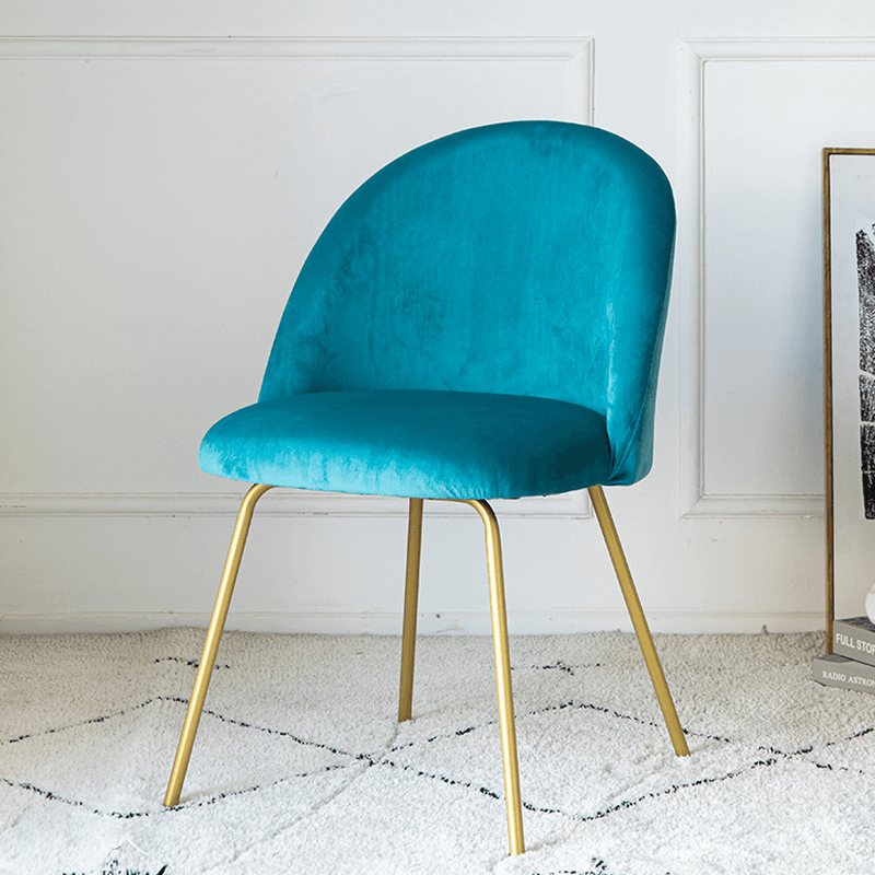 Unwavering Textile Upholstered Side Chair with Solid Back and Foot Pads for Dining Room in a Lavish Style - image 20