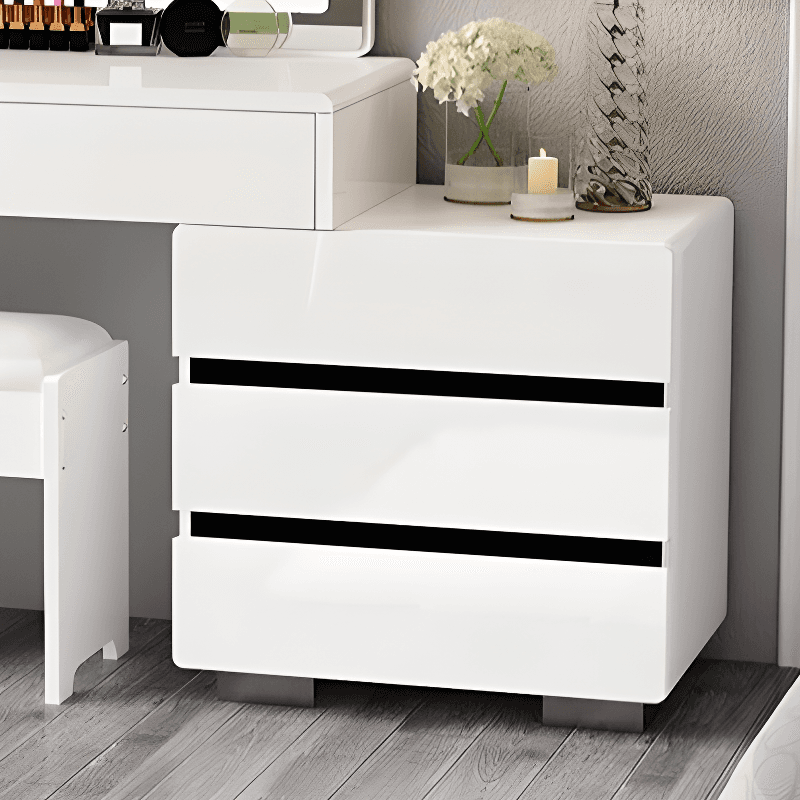 Scalable Manufactured Wood Push-Pull Bedroom Floor Vanity, No Suspended - image 8