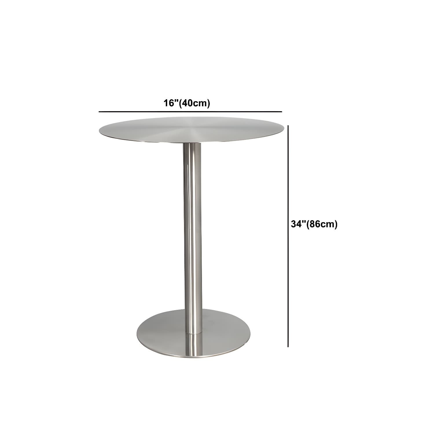 Mid-Century Modern Cocktail Table Pedestal 1 Single Coffee Table - image 19