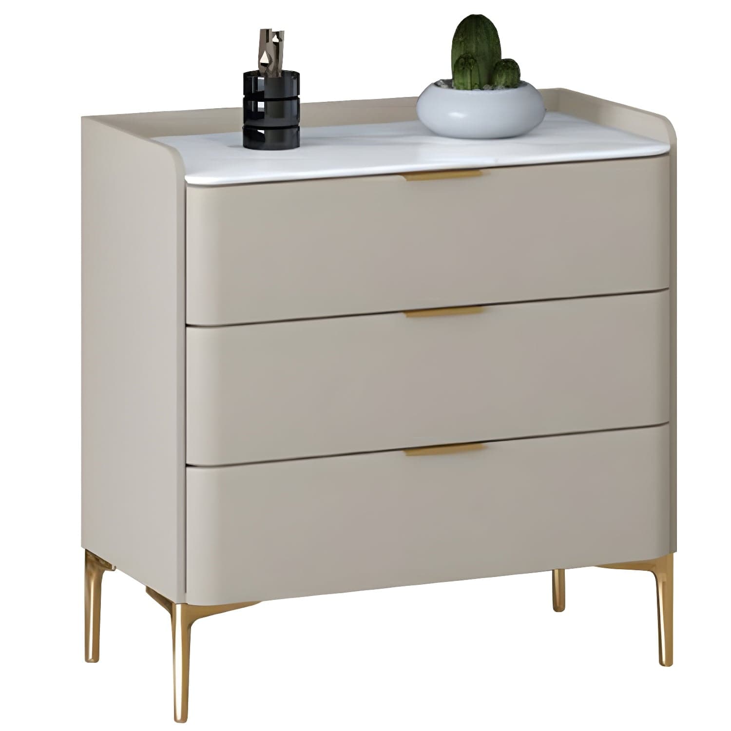 Modern Pine Wood Dresser with Drawers and Soft Close Glides in Narrow Design - image 7