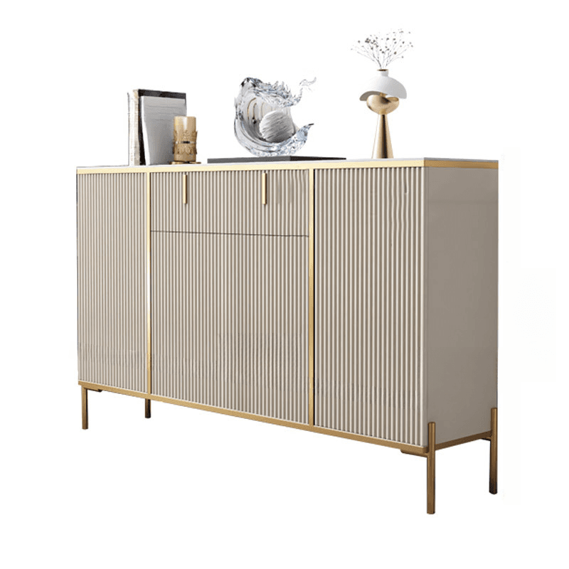 Ground Independent Sideboard for Parlor with Appliance Storage and Worktop in a Modern Style - image 15