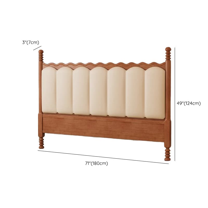 Contemporary Free-standing Standard Queen(60"W x 80"L)/Full(54"W x 75"L) Panel No Distressing With Legs in Wood and Sponge - image 10
