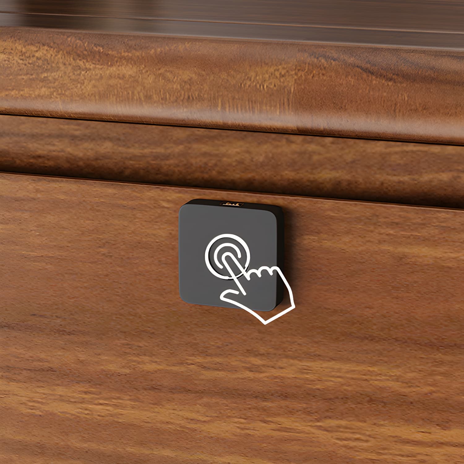 Modern Solid Wood Dresser with Narrow Profile and Drawers in Natural Finish - image 10
