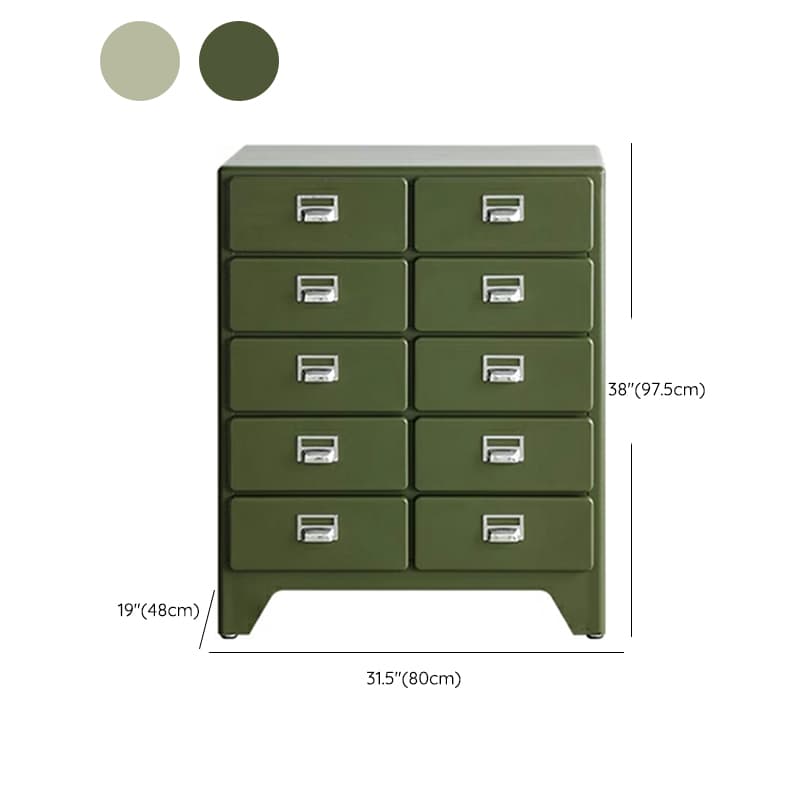 Modern Metal Dresser with Soft-Close Drawers for Bedroom Organization - image 18