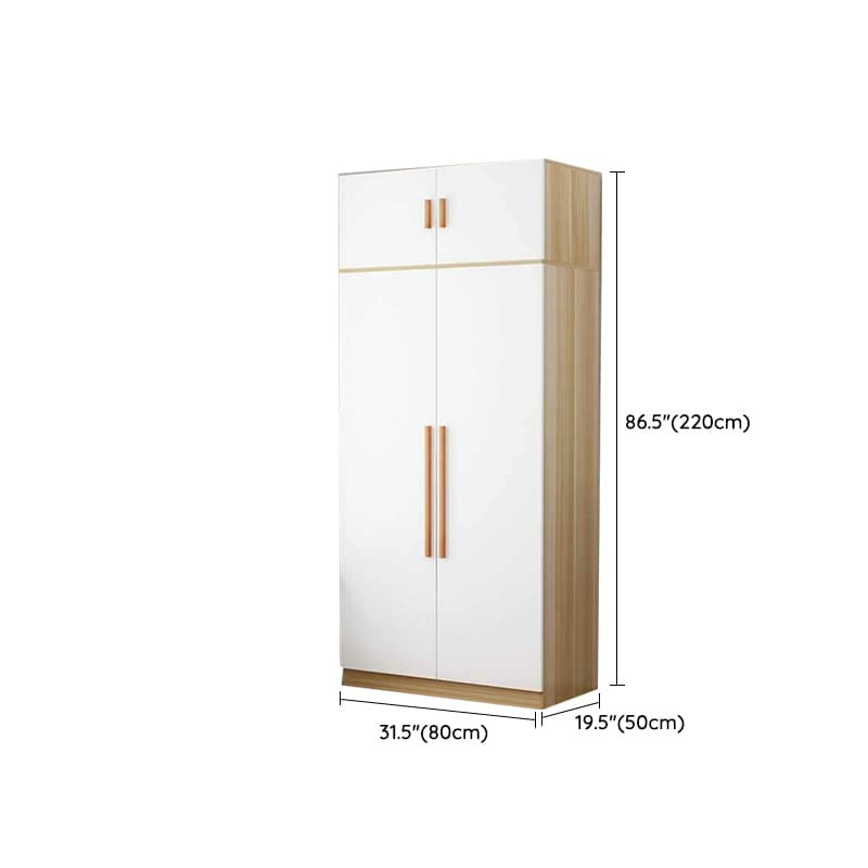 Modern Manufactured Wood Cabinet Armoire with Interior Shelves, Clothing Rod and Soft Close Door - image 18