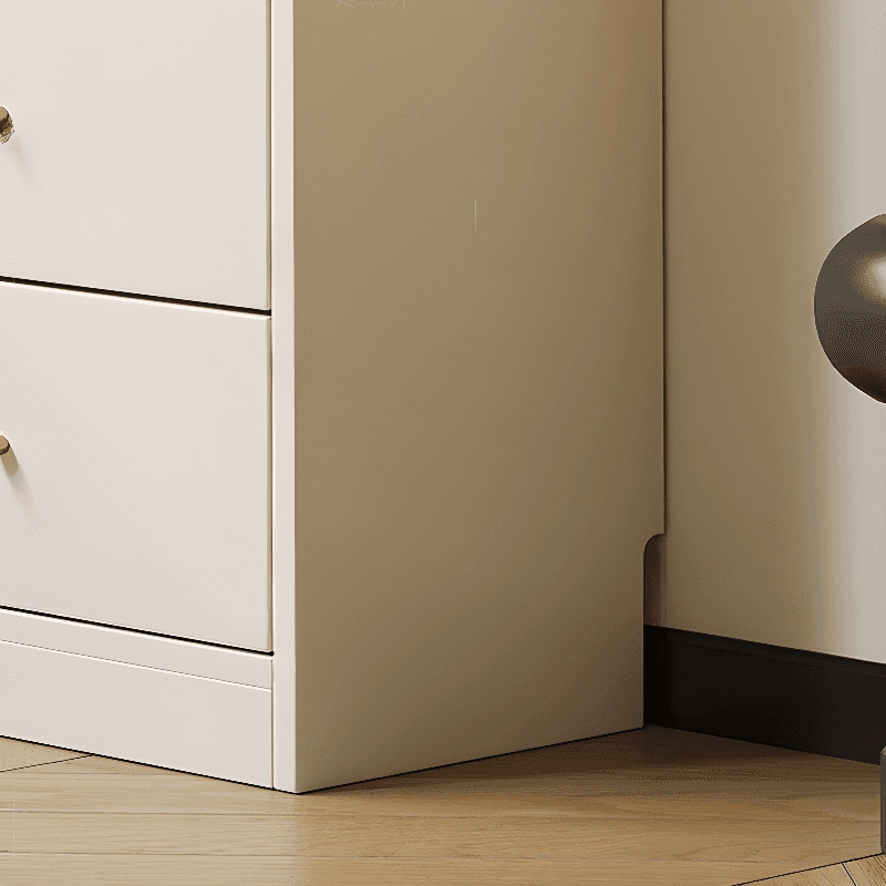Chalk Trendy Composite Wood Semainier with Shelves, Hutch, and 6/5/4 Drawers in Vertical Orientation - image 7