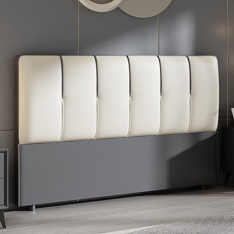 Modish Panel Headboard in Pine Wood with No Distressing, Rectangle Shape for Queen/Full/Twin XL Bed, Featuring Sponge Upholstery and Standard Height - image 6