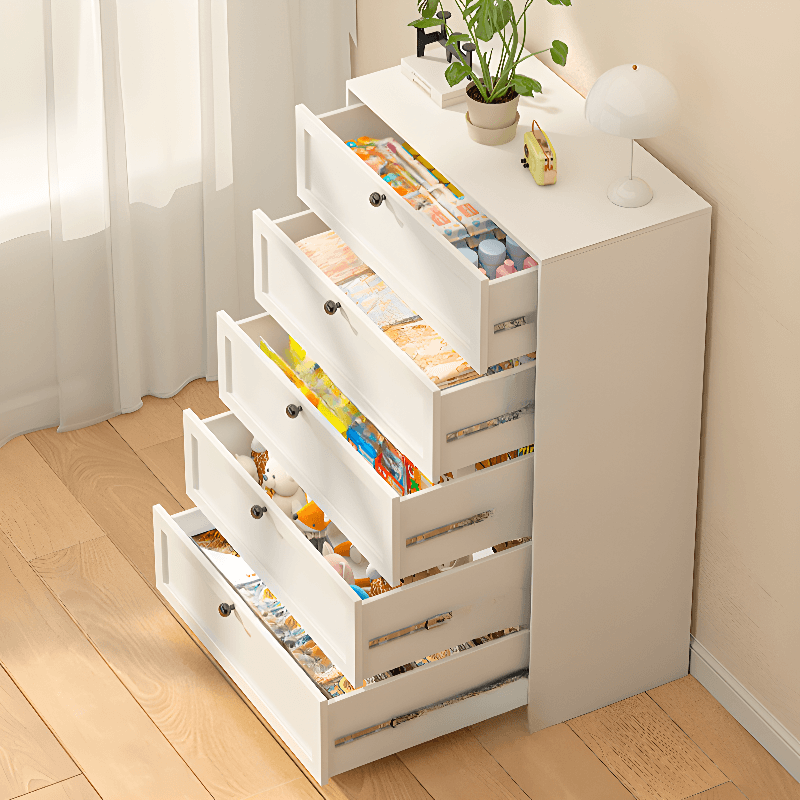 Simple Steel Bachelor Chest with 3/5/4 Drawers in Vertical/Horizontal Orientation - image 6