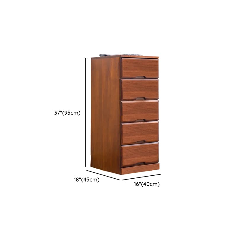 Sepia Minimalist Raw Wood Lingerie Chest/Dresser Vanity Combo with Multiple Drawers in Vertical/Horizontal Orientation - image 15